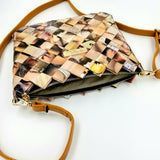 "SERENA" Messenger & Cross Body Bag Brown - By Hands from Claudia