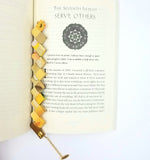 Elena Bracelet / Book Sign - Gold - By Hands from Claudia