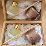 Set Cadou PLUMERIA - Parfum & Lumânare