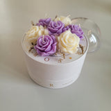 Aranjament 2 în 1 Flori și Ciocolată - By Hands from Claudia