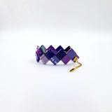 Elena Bracelet / Book Sign - Purple - By Hands from Claudia