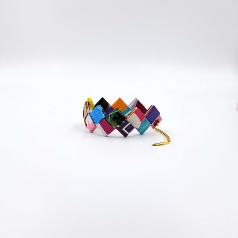 Elena Bracelet / Book Sign - Colorful - By Hands from Claudia