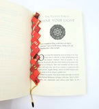 Elena Bracelet / Book Sign - Red - By Hands from Claudia