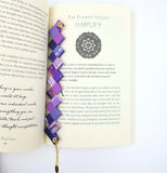 Elena Bracelet / Book Sign - Purple - By Hands from Claudia