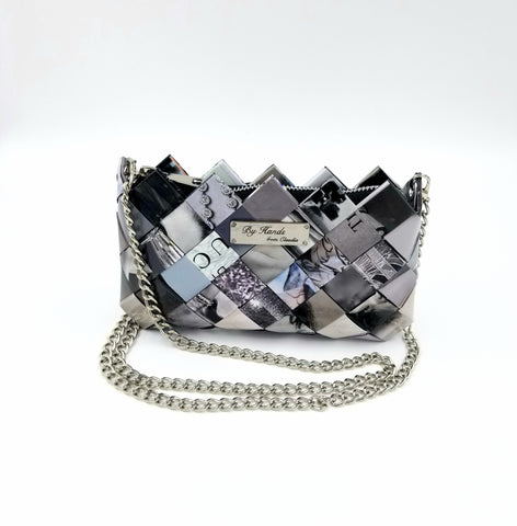 "LILI" Purse Grey - By Hands from Claudia