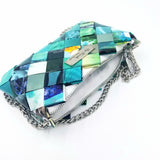 "Lili" Purse Turquoise - By Hands from Claudia